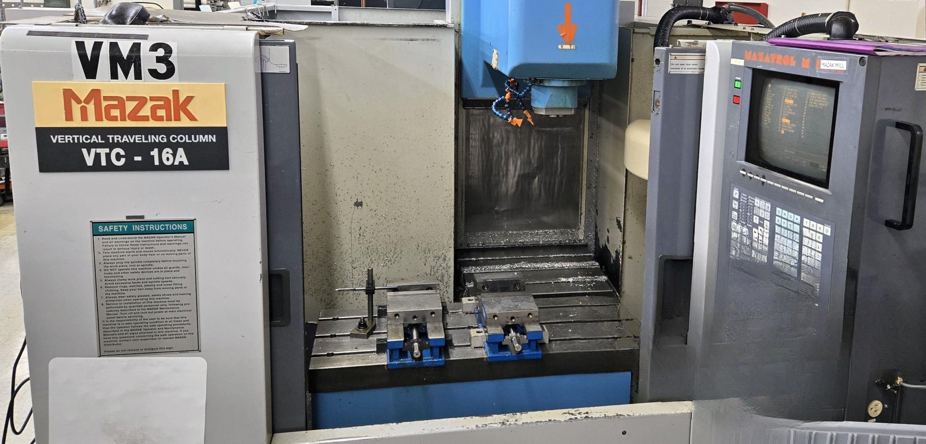 MAZAK VTC16A #NjrHgM70rDCLLBeznptbC3XM9