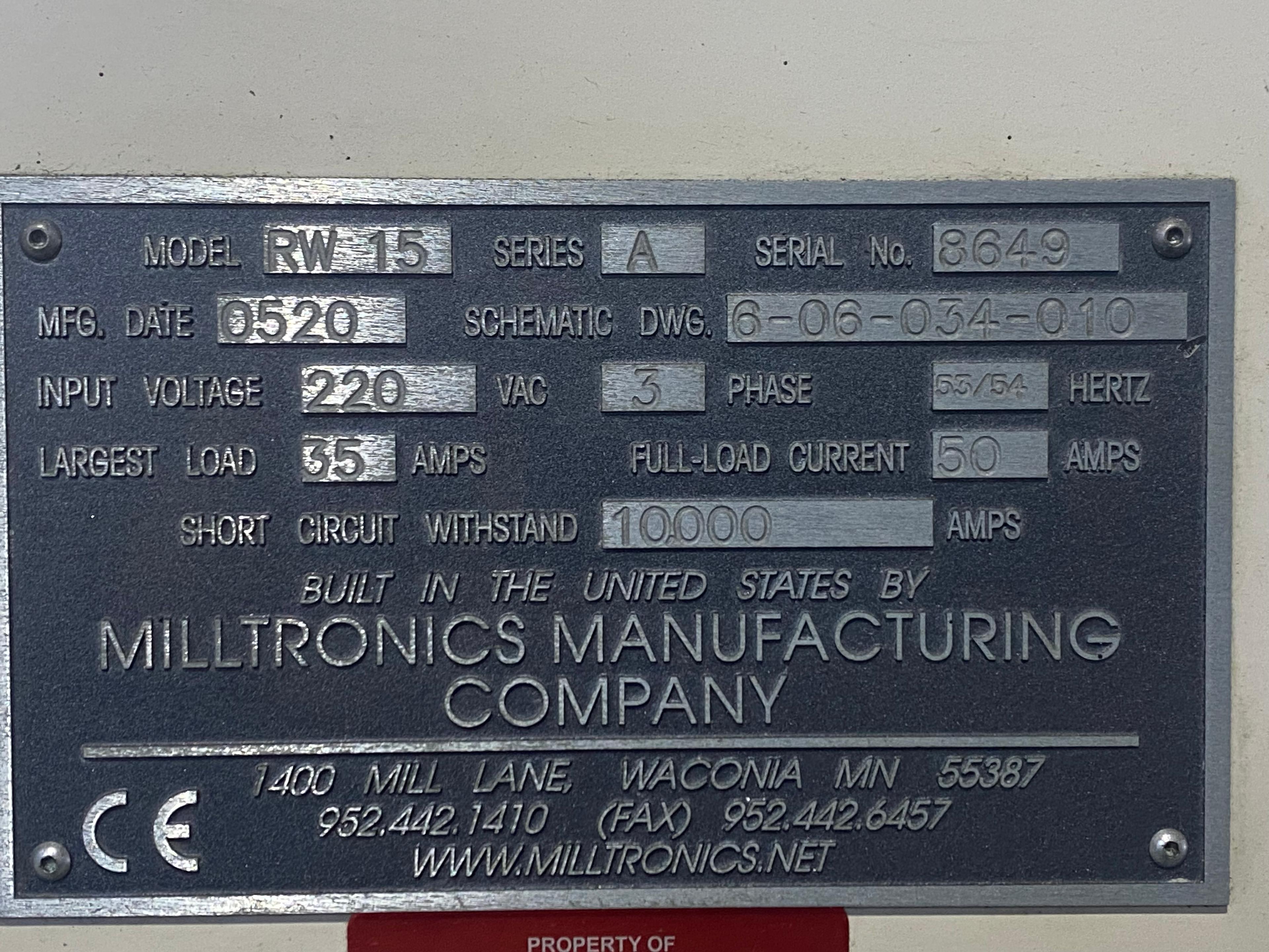 MILLTRONICS RW15 #13227